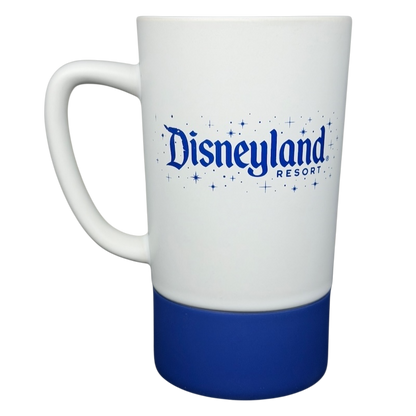 Disneyland Resort Sleeping Beauty Castle Fireworks Mug Disney featuring a blue and white design