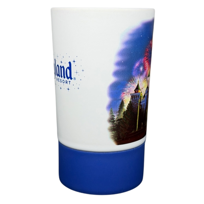 Disneyland Resort Sleeping Beauty Castle Fireworks Mug with vibrant fireworks design and colorful details