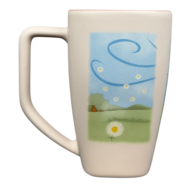 Disneyland Winnie the Pooh Make A Wish vintage mug featuring a whimsical nature design