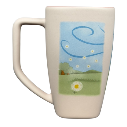 Disneyland Winnie the Pooh Make A Wish vintage mug featuring a whimsical nature design