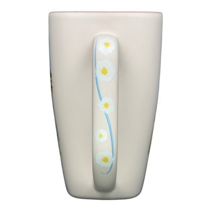 Disneyland Winnie the Pooh Make A Wish vintage mug featuring a delicate floral design