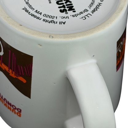 Dunkin' Donuts Cape Cod vintage Mug showcasing a classic design and logo on a white ceramic base