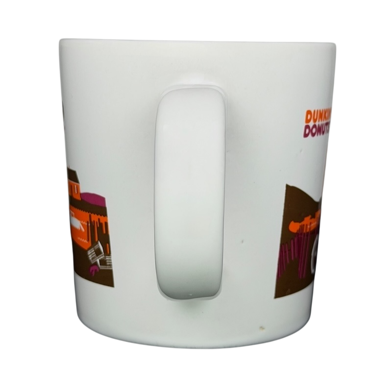 Dunkin' Donuts Cape Cod vintage Mug with colorful graphic design and comfortable handle