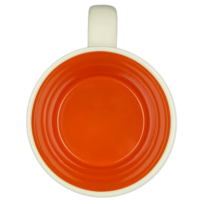 Dunkin' Donuts Cape Cod vintage Mug with classic design and orange interior for coffee lovers