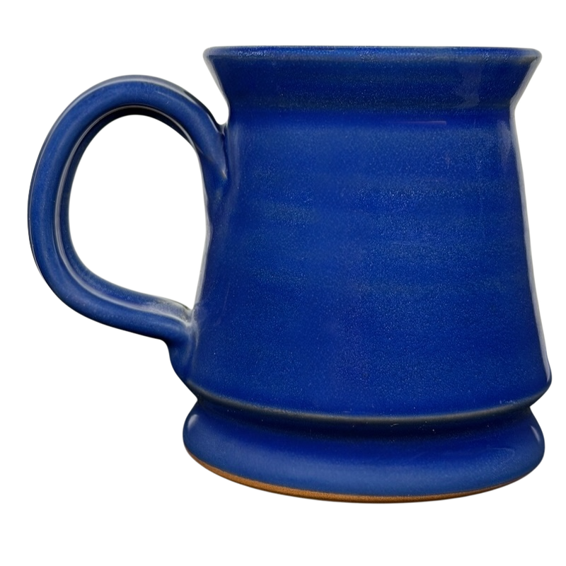 Deneen Pottery East Shore Lodging Deneen mug Lake Wallenpaupack in vibrant blue ceramic