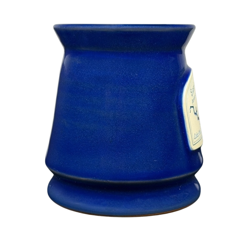 East Shore Lodging Deneen mug Lake Wallenpaupack in deep blue ceramic with smooth finish