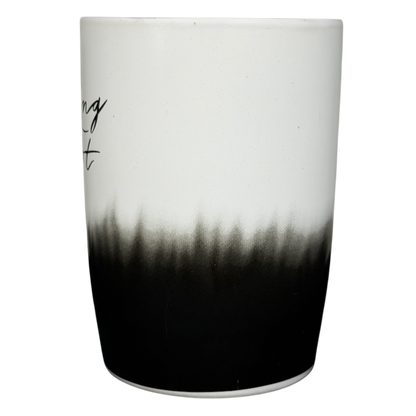 Coming In Hot FabFitFun Mug Ayesha Curry with a stylish gradient design in white and black