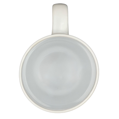 Interior view of the Coming In Hot FabFitFun Mug Ayesha Curry showcasing a smooth, minimalist design