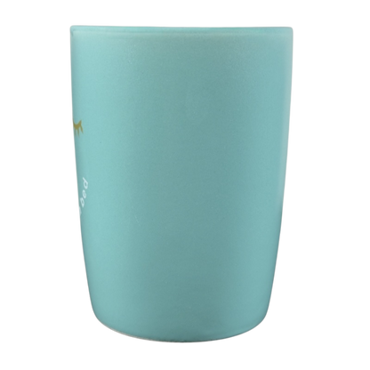 I'd Rather Be In Bed FabFitFun Mug Ayesha Curry in teal color with playful text design