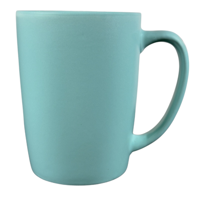 I'd Rather Be In Bed FabFitFun Mug Ayesha Curry in a soft teal color with a comfortable handle