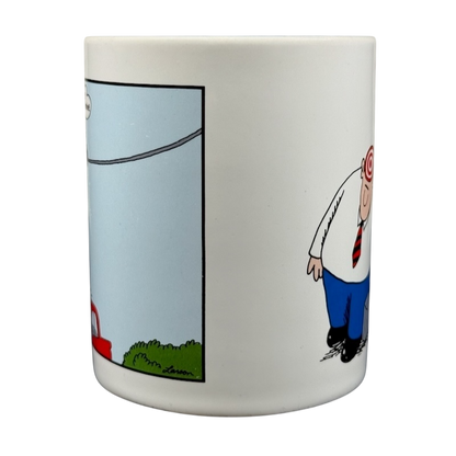 Far Side You Are Mine All Mine vintage mug featuring whimsical cartoon design by Gary Larson