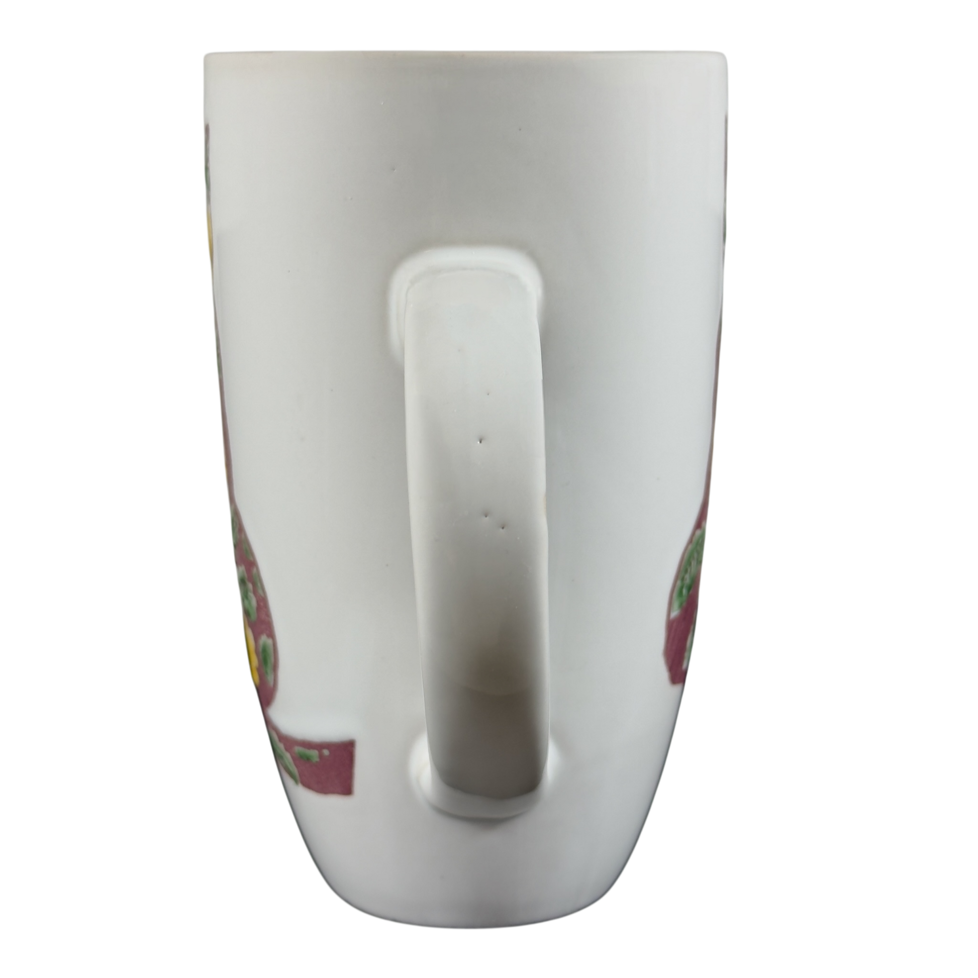 Floral Cat Silhouette Coffee Mug with Unique Design for Cat Lovers and Coffee Enthusiasts