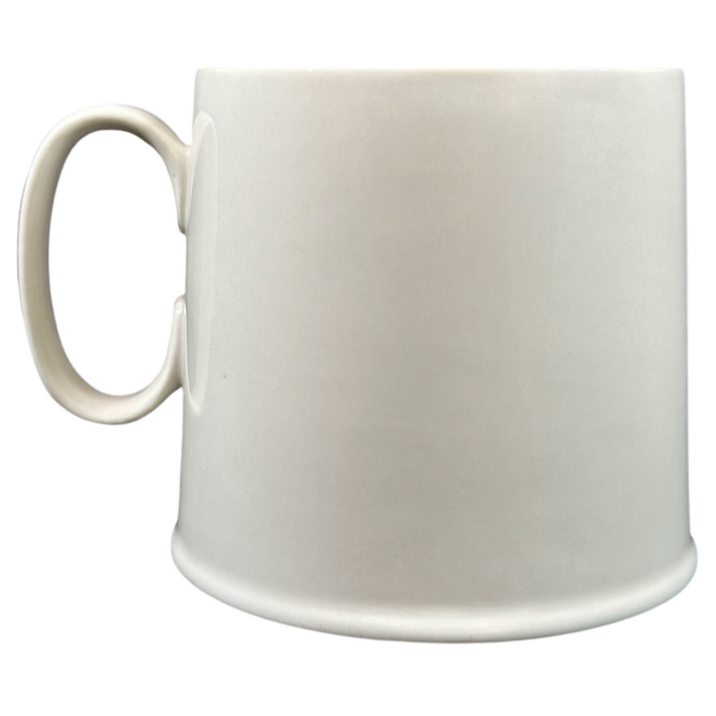 Florence Balducci Botanical Monogram Initial Mug Anthropologie in a simple white design