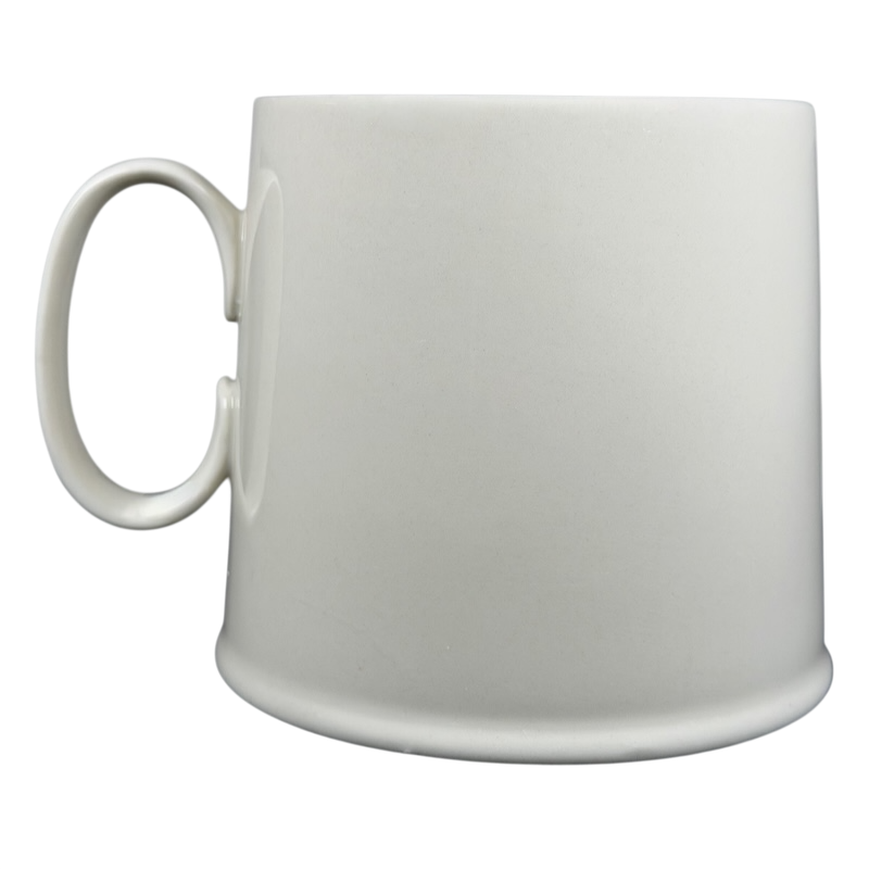 Florence Balducci Cat Monogram Initial Mug Anthropologie in sleek white ceramic with unique cat design