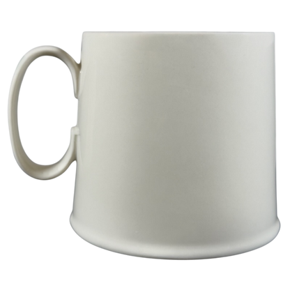 Florence Balducci monogram mug in white ceramic, perfect for personalized gifting or everyday use