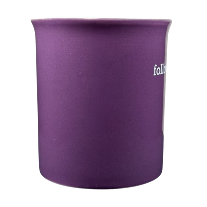 Follow Your Heart collectible THL purple mug with a smooth finish and modern design