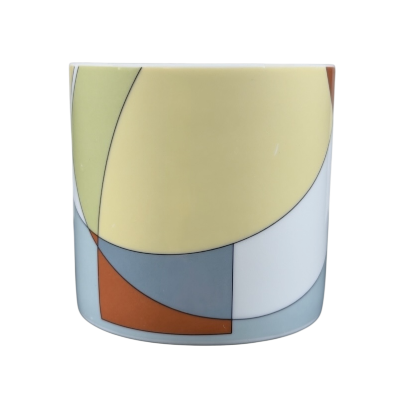 Noritake Frank Lloyd Wright collectible geometric mug with colorful abstract design