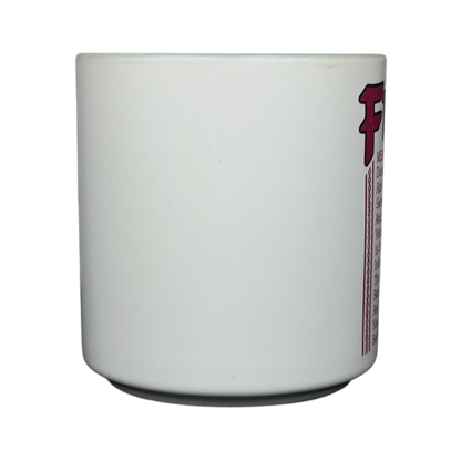 Frank name poetry mug in white with unique poetry design for personalized gifts