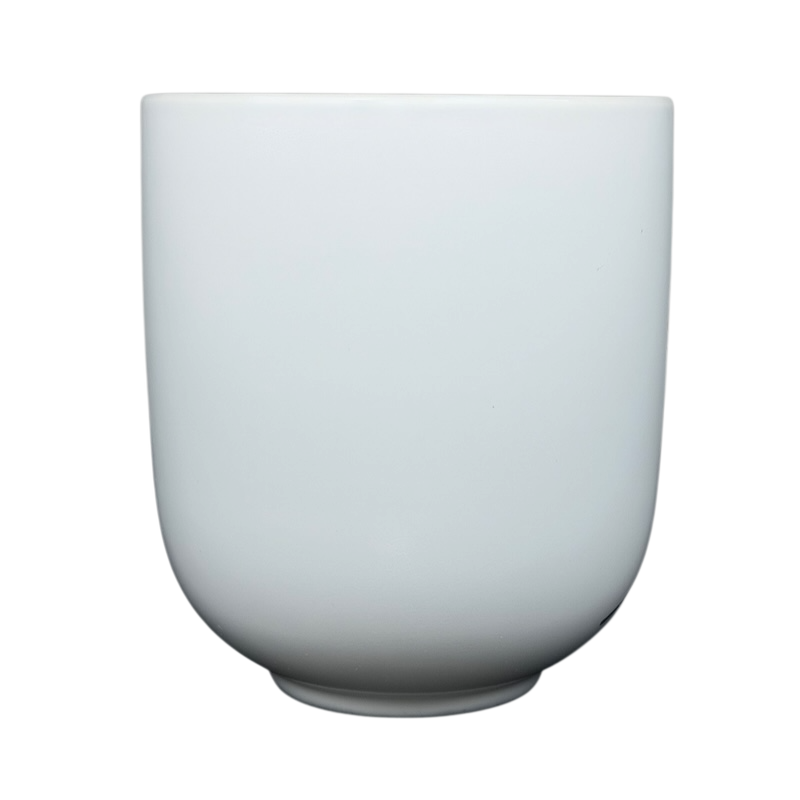 Hallmark Geninne's Art floral bird mug in white ceramic with a simple elegant design