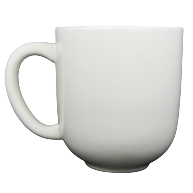 Geninne's Art Love Wins mug in a white ceramic design with a classic handle