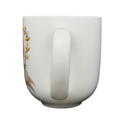 Hallmark Geninne's Art Love Wins mug featuring floral design and elegant handle