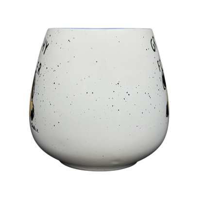 Gibson Peanuts Lucy 'Grouchy Since Forever' Mug with playful speckled design for coffee lovers
