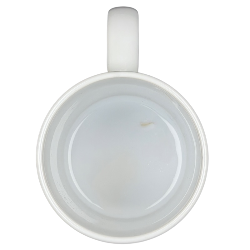 JANET international names mug featuring a smooth, white ceramic design with a comfortable handle