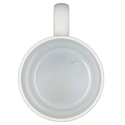 JANET international names mug featuring a smooth, white ceramic design with a comfortable handle