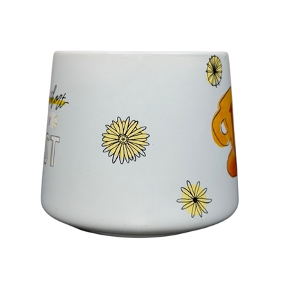 Gilmore Girls Lukes Diner Mug with Floral Design and Fun Quotes for Fans of the Show