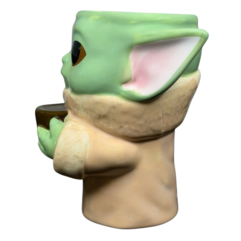 Grogu The Child Star Wars Goblet Galerie in a cute design holding a cup, perfect for fans