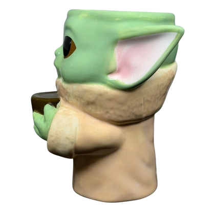 Grogu The Child Star Wars Goblet Galerie in a cute design holding a cup, perfect for fans