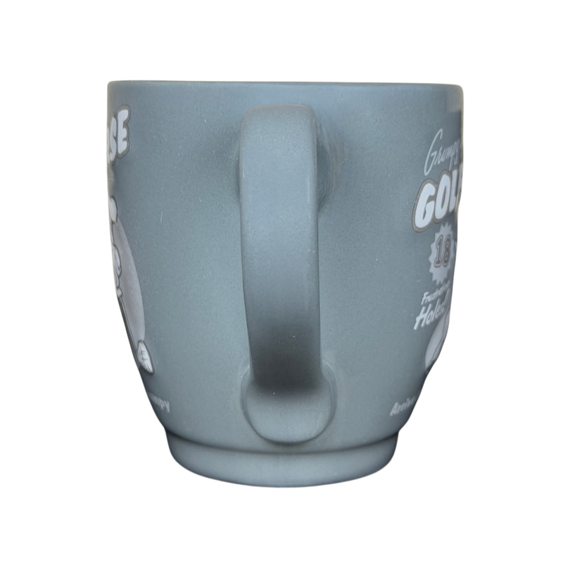 Grumpy’s Golf Course mug Disney Store featuring a fun design and comfortable handle