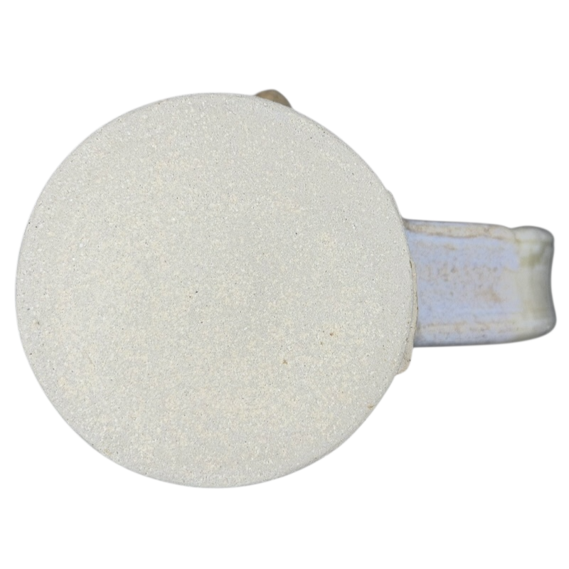 Gulf Shores sea turtle pottery mug featuring a smooth texture and simple design