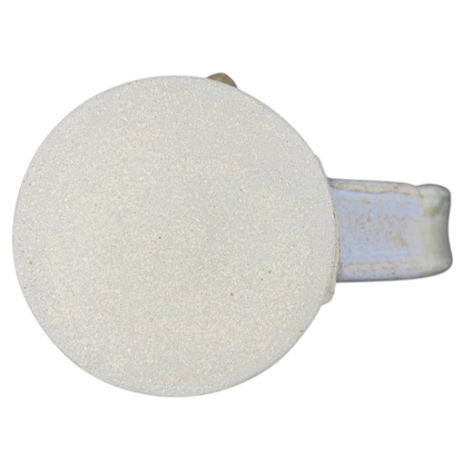 Gulf Shores sea turtle pottery mug featuring a smooth texture and simple design