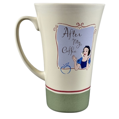 Hallmark collectible Snow White Disney mug with After My Coffee text and character design