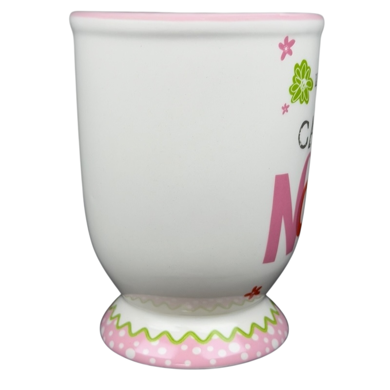 Favorite People Nana Mug Hallmark with colorful floral design and pink accents
