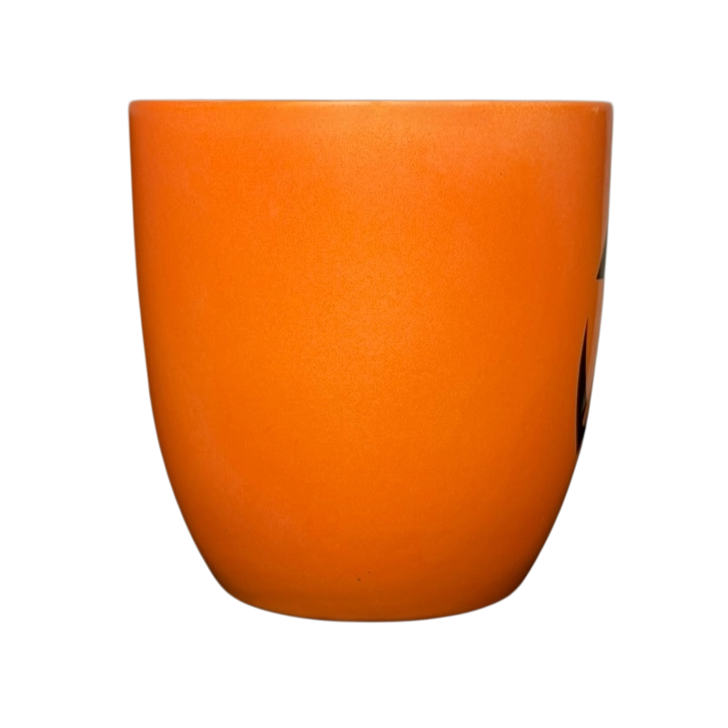 Hallmark Halloween Jack-O'-Lantern vintage mug in orange with festive pumpkin design