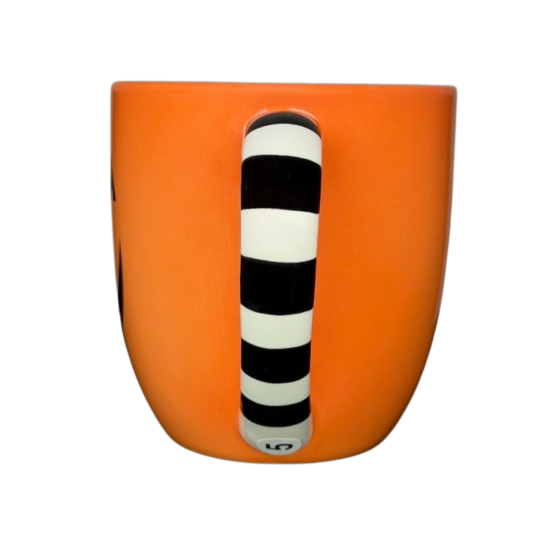 Halloween Jack-O'-Lantern Striped Handle Mug Hallmark