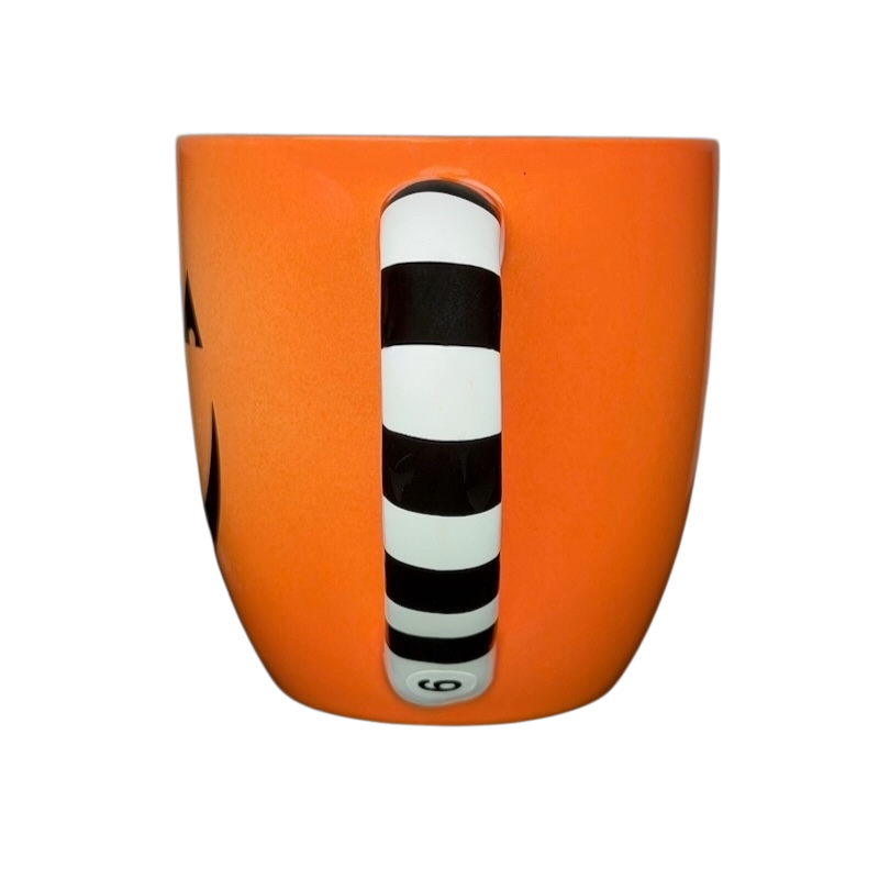 Halloween Jack-O'-Lantern Striped Handle Mug Hallmark