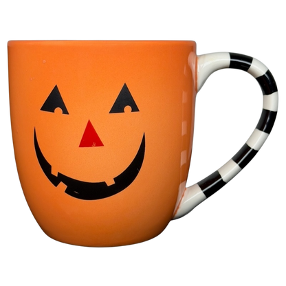 Halloween Jack-O'-Lantern Striped Handle Mug Hallmark