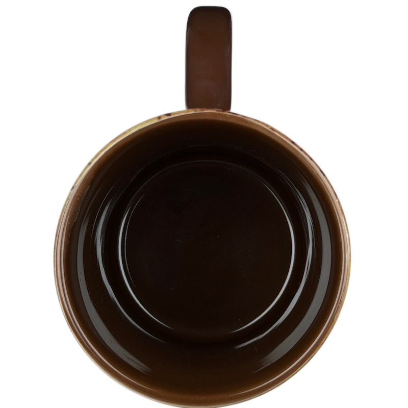 Harry Potter Marauder's Map collectible mug with a stylish brown interior for fans of the magical series