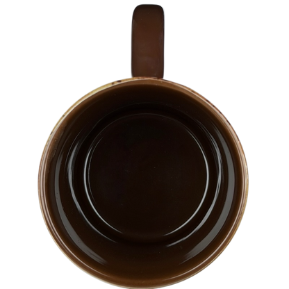 Harry Potter Marauder's Map collectible mug with a stylish brown interior for fans of the magical series