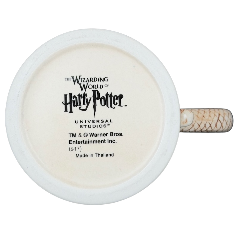 Harry Potter Slytherin stein mug collectible featuring the iconic house emblem and design details