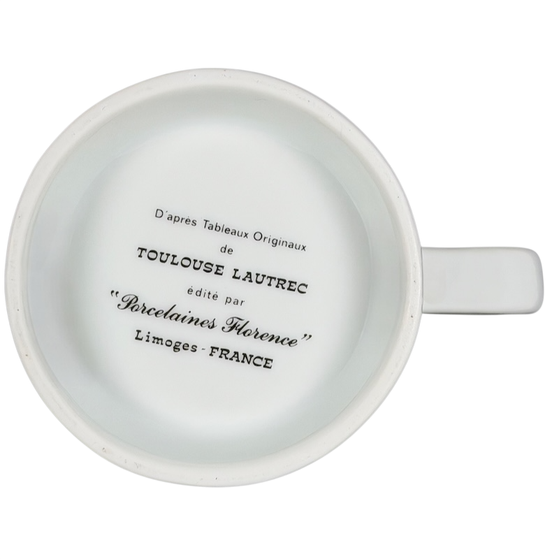 Henri de Toulouse-Lautrec Moulin Rouge Limoges France Mug featuring elegant interior design and classic style
