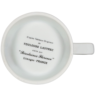 Henri de Toulouse-Lautrec Moulin Rouge Limoges France Mug featuring elegant interior design and classic style
