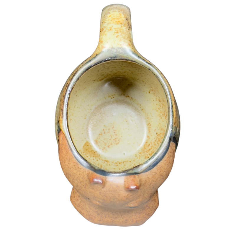 Hippopotamus 3D Figural Vintage Mug with unique design and textured finish for collectors