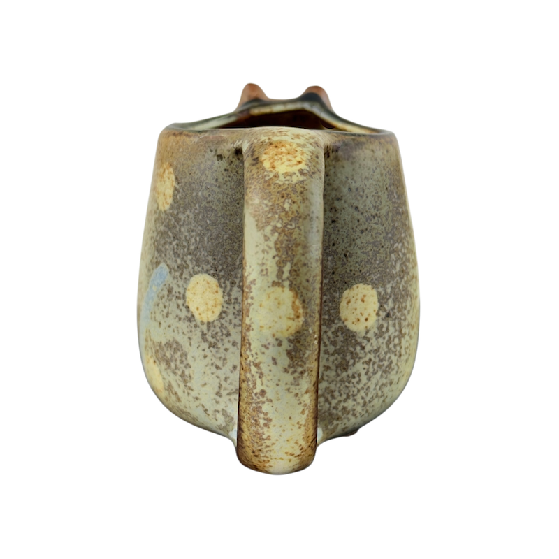 Hippopotamus 3D Figural Vintage Mug with a textured finish and unique color pattern