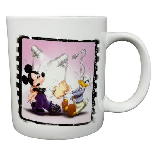 Hollywood Pictures Backlot Dueling Divas Mickey And Daisy Disney's California Adventure Mug featuring Mickey and Donald