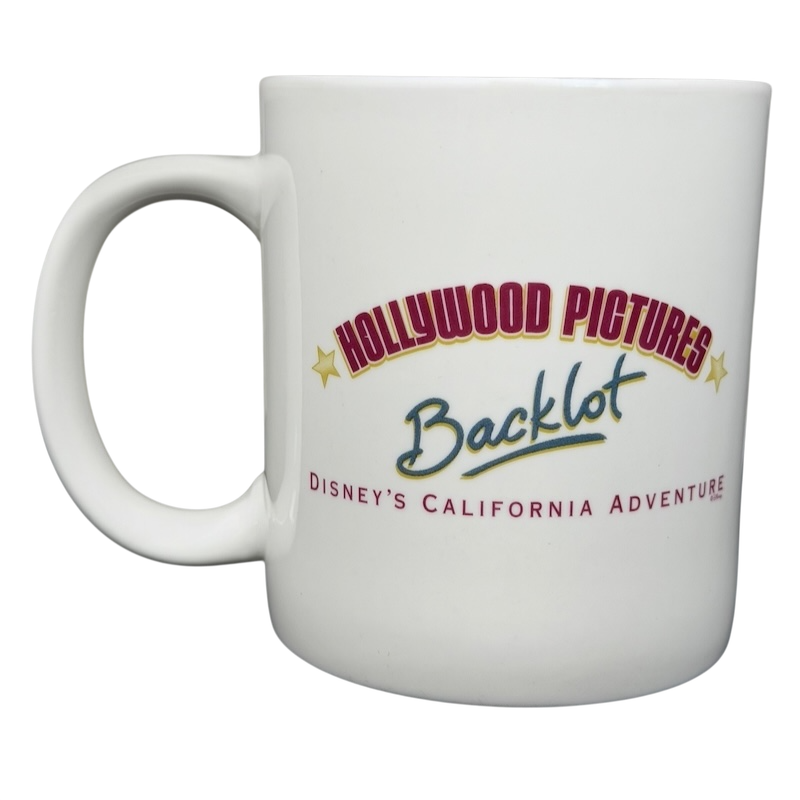 Hollywood Pictures Backlot Dueling Divas Mickey And Daisy Disney's California Adventure Mug in white ceramic