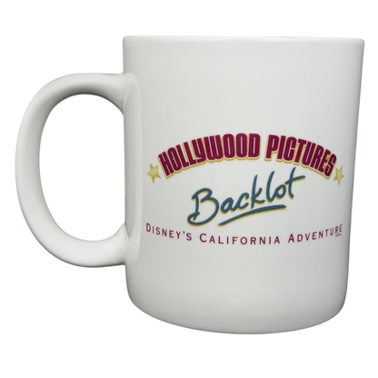 Hollywood Pictures Backlot Dueling Divas Mickey And Daisy Disney's California Adventure Mug in white ceramic
